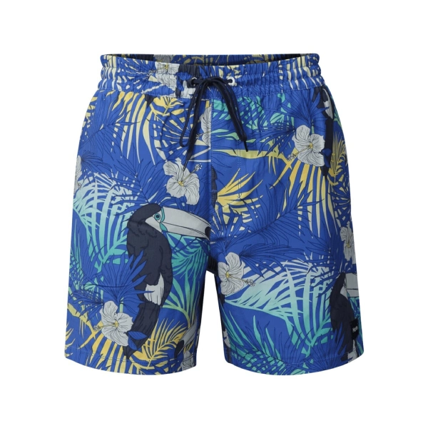 Nuvesta Mens Strip  Board Shorts Floral