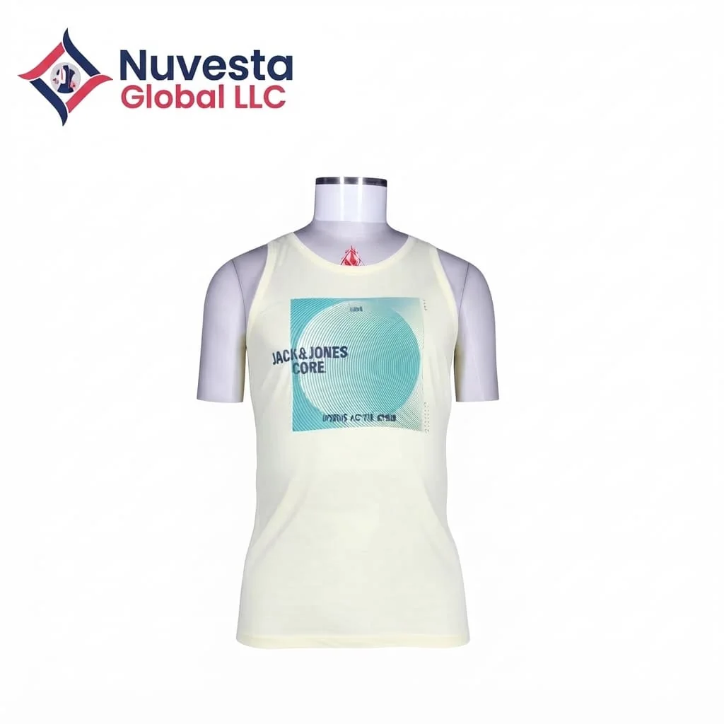 Nuvesta Graphic Print Tank Top – Lemon