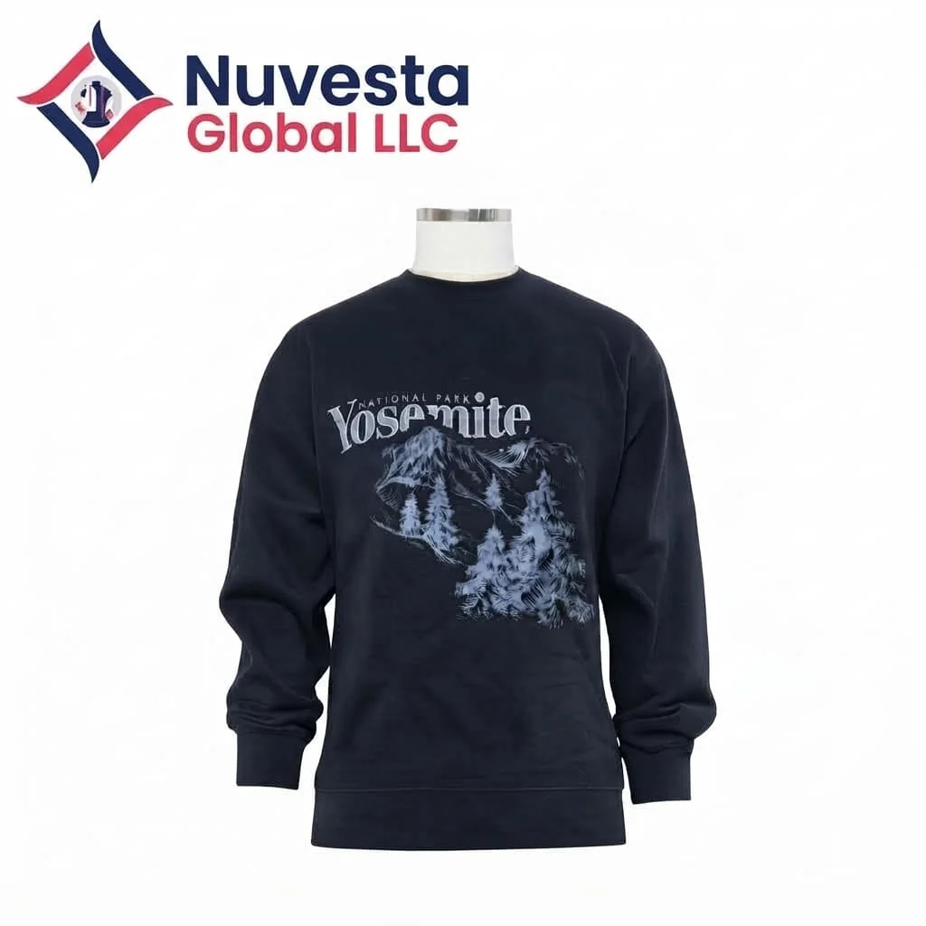 Nuvesta Yosemite Graphic Sweatshirt – Navy