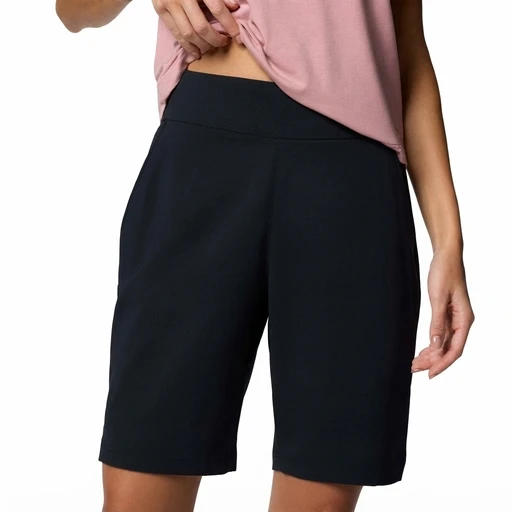 Women's High-Rise Bermuda Shorts - Black