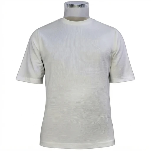 Men's Textured Crew Tee - Ivory