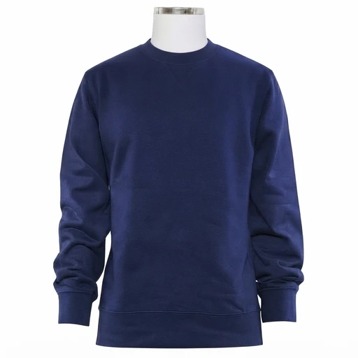 Men's Crew Neck Sweatshirt - Navy