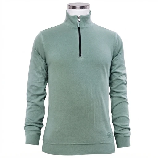 Men's Quarter-Zip Pullover - Sage