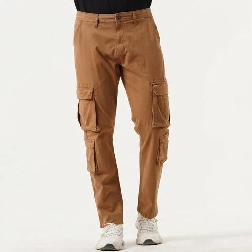 Men's Multi-Pocket Cargo Pant - Tan