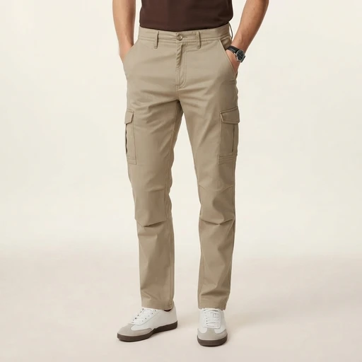 Men's Slim Cargo Pant - Stone