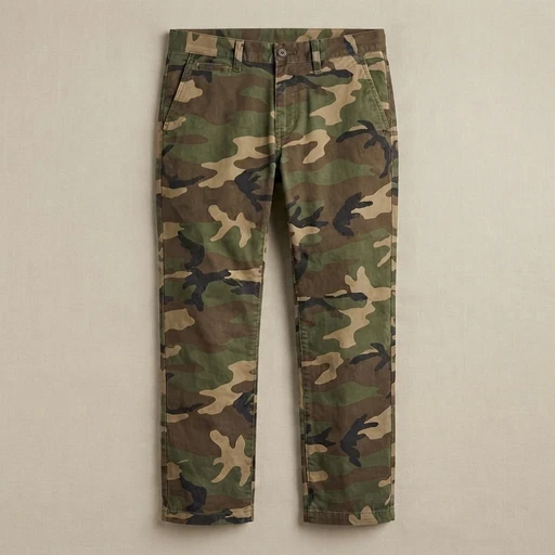 Men's Camo Print Chino Pant - Woodland