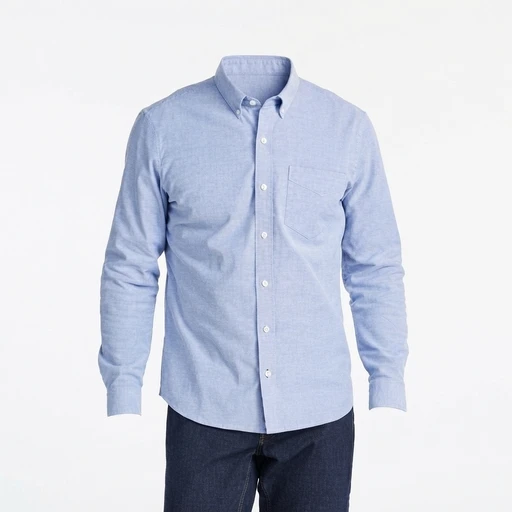 Men's Slim Oxford Shirt - Blue