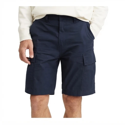 Men's Ripstop Cargo Short - Navy