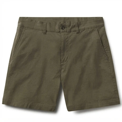 Men's Washed Chino Short - Olive